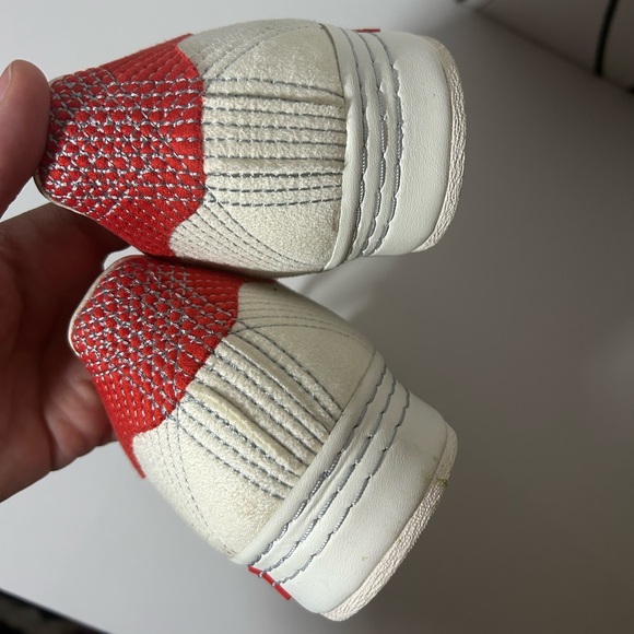 Adidas Superstar Craig Green Men’s Size 11 Sneakers Blue Orange + Red Stitching - Picture 10 of 12